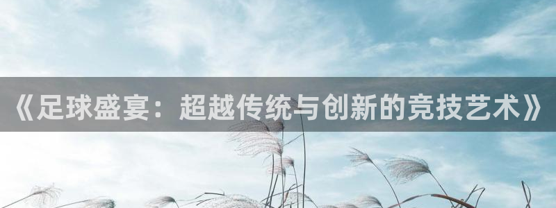xcsport体育登录：《足球盛宴：超越传统与创新的竞技艺术》